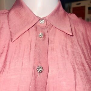 “Zara” Rose pink colored blouse